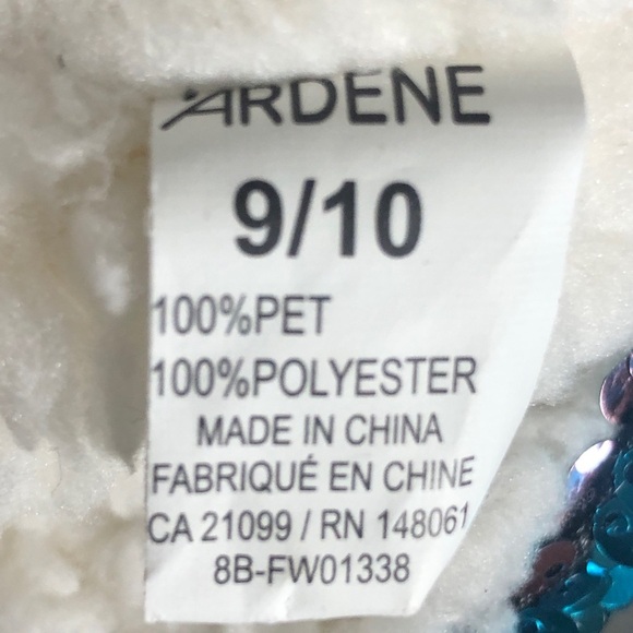 Womens Blue and Pink Reversible Sequins Slippers. NEW Size 9/10 - Picture 4 of 4